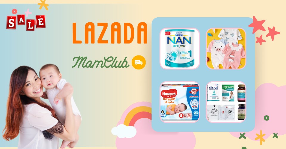 Nhận ngay Voucher 1 TRIỆU khi tham gia Lazada MomClub